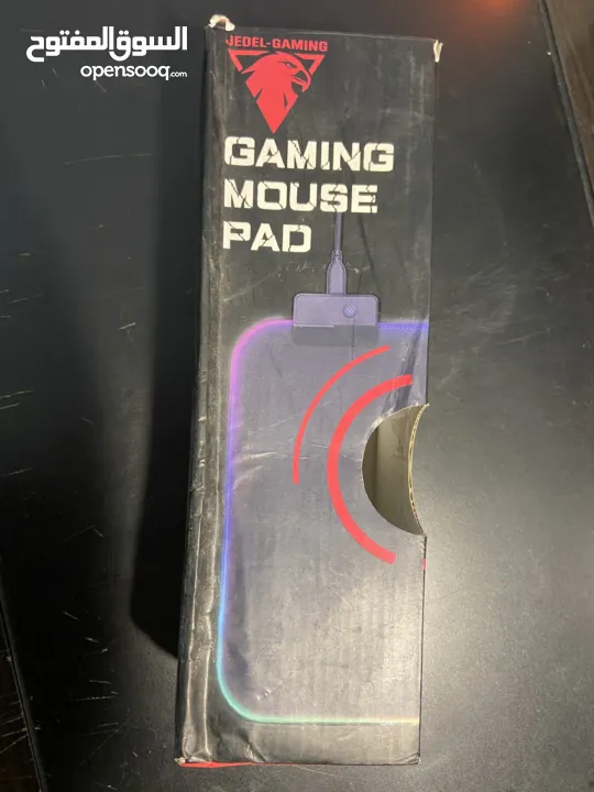 Mousepad RGB قاعدة فأرة للكمبيوتر