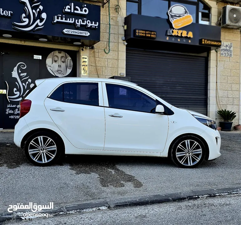 kia morning فل اضافات ما عدى فتحة