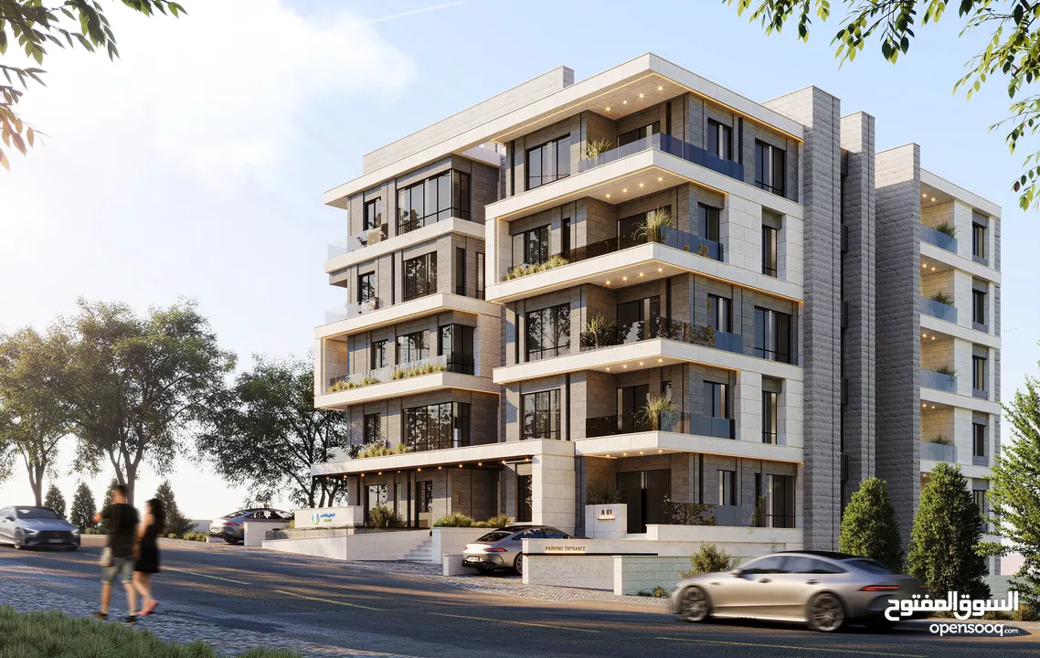 استوديو 62 متر مربع للبيع في منطقة الشرفة بالقرب من شارع القدس و المدارس الانجليزية و حلويات ايفيل