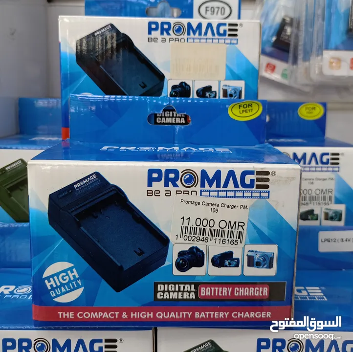 PROMAGE CAMERA CHARGER LPE17