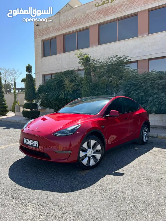 TESLA MODEL Y 2023  تيسلا لونج رينج دول موتور فحص كااامل جمرك جديد