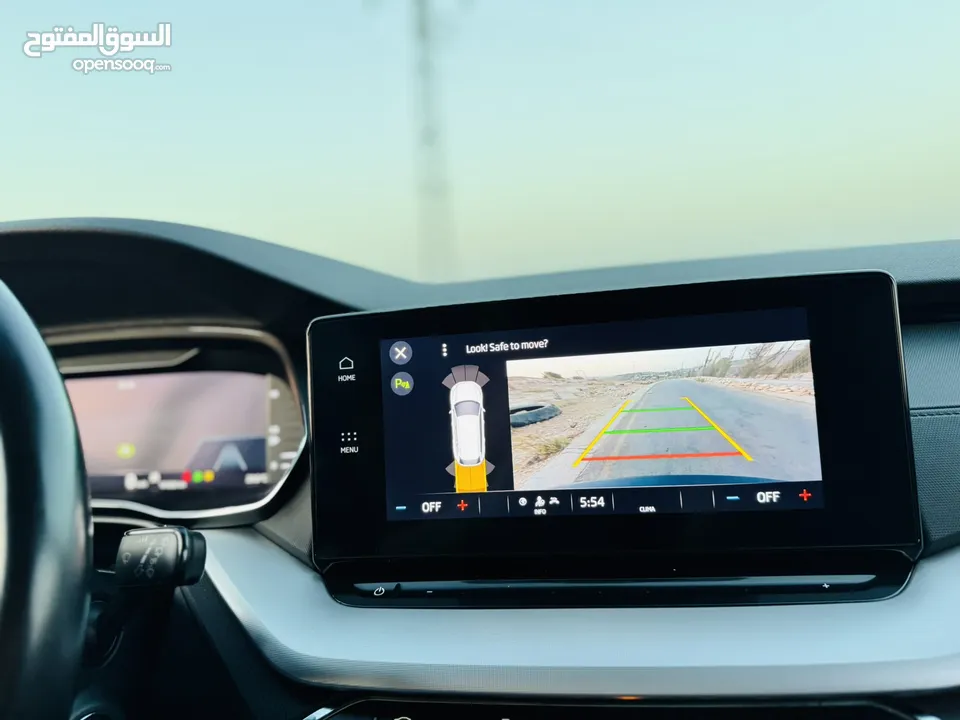 اوكتافيا 2021/20 بالنايلون منمرة من اربع شهور حررق سعرر 95.000 شيكل كاش و نهاائي