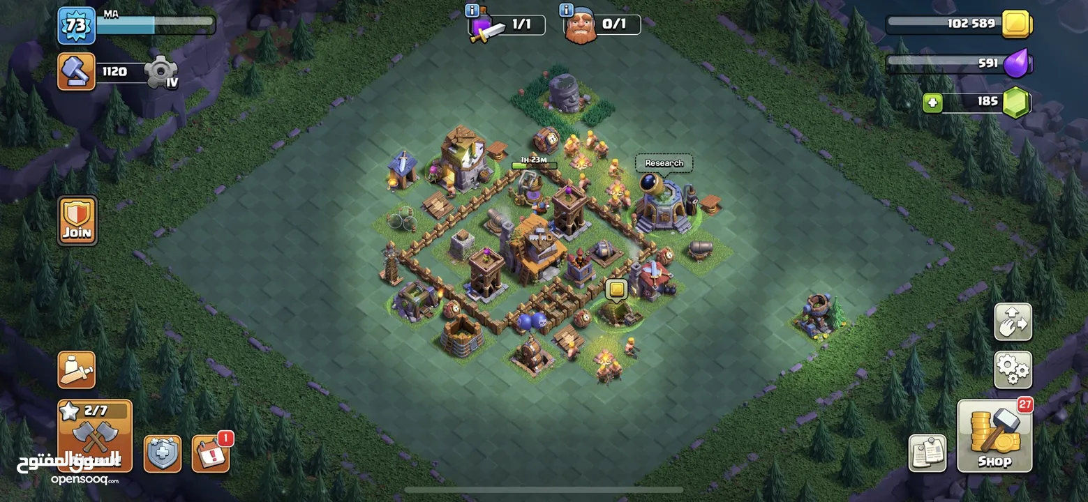 Clash of clans town hall 10 for sale