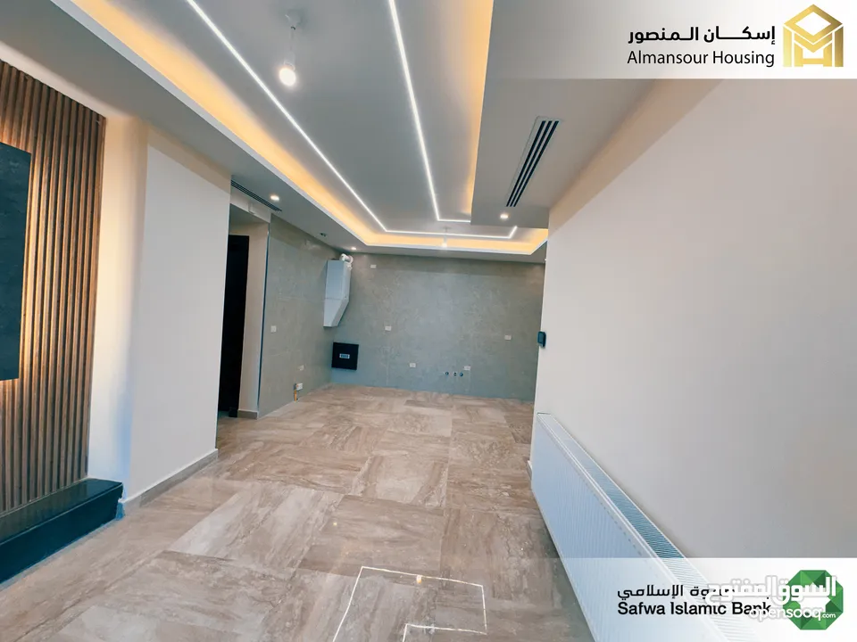 شقة ارضي معلق يمين 85م2 فاخرة للبيع في خلدا/ مشروع مكة مول 5 (2/2) ( إسكان المنصور )