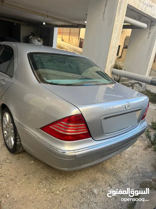 مرسيدس غواصة 350S للبيع موديل 2003 لون سلفر
