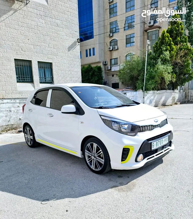 كيا مورنينج 2020 GT LINE دهان شركة