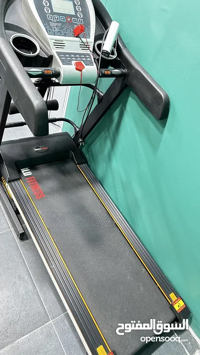 Treadmill with massager