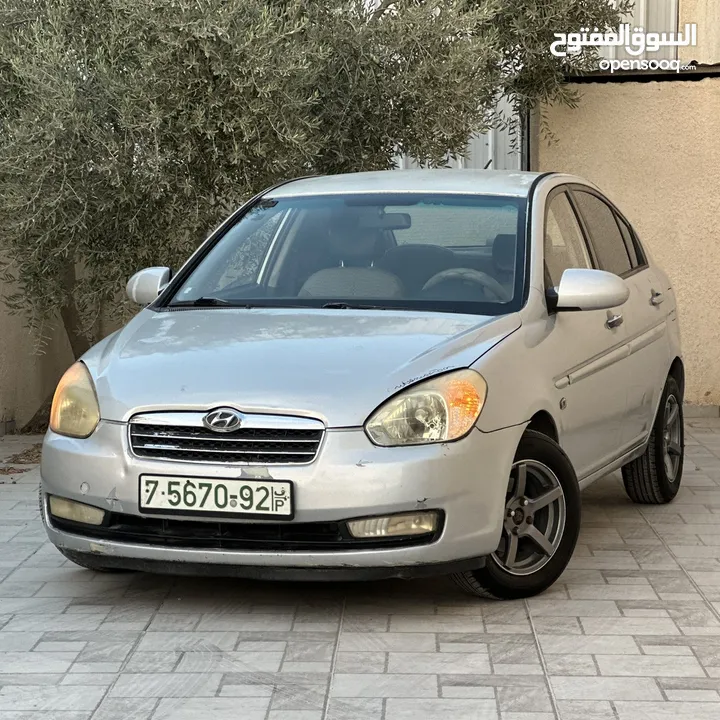 هونداي فيرنا ترخيص 2008 جير اتماتيك ماطور 1400