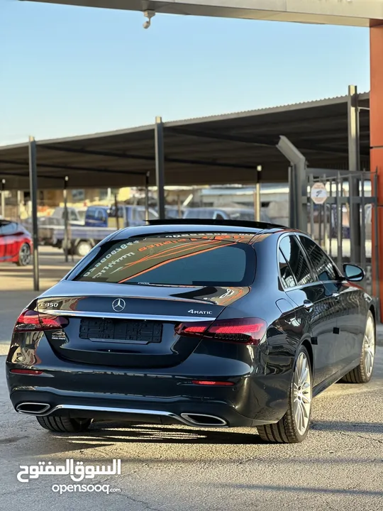 مرسيدس E350 2021 فل اضافات اعلى صنف بانوراما وارد المانيا لون فيراني مميزة