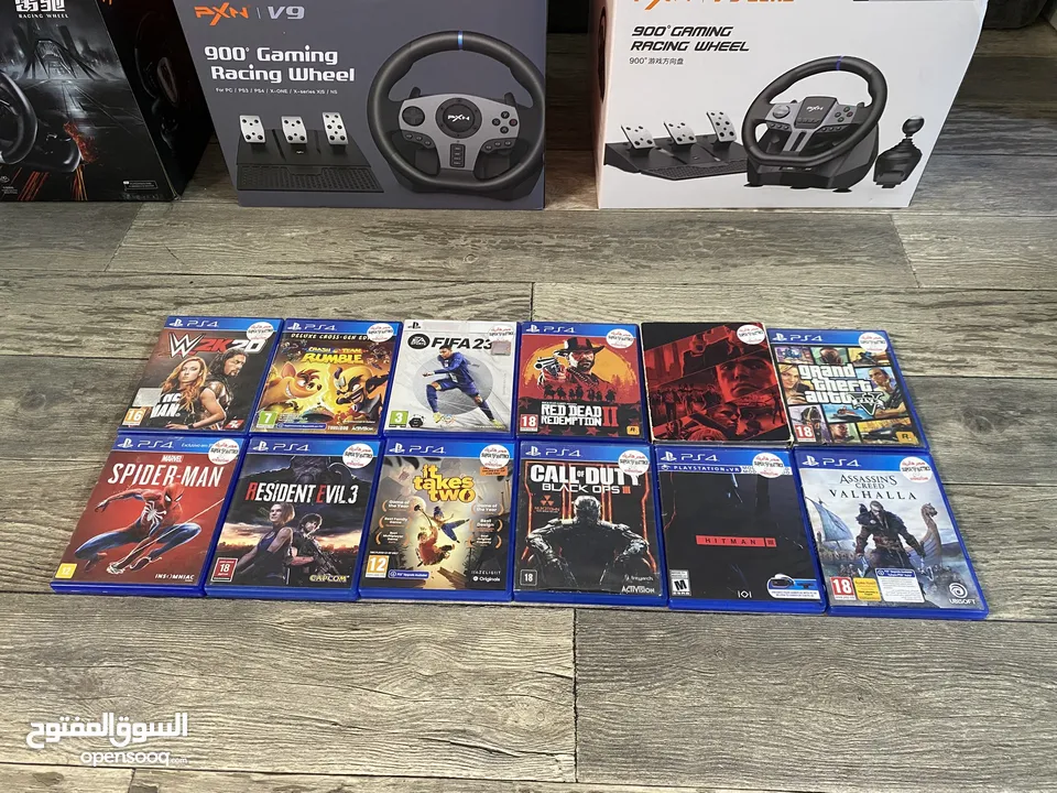 سيدهات بلايستيشن 4  CDs PlayStation