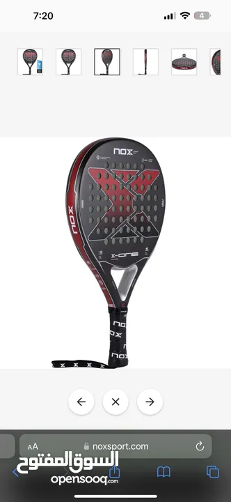 مضرب بادل نوكس x-one casual series  Padel racket nox x-one casual series  جديد  New