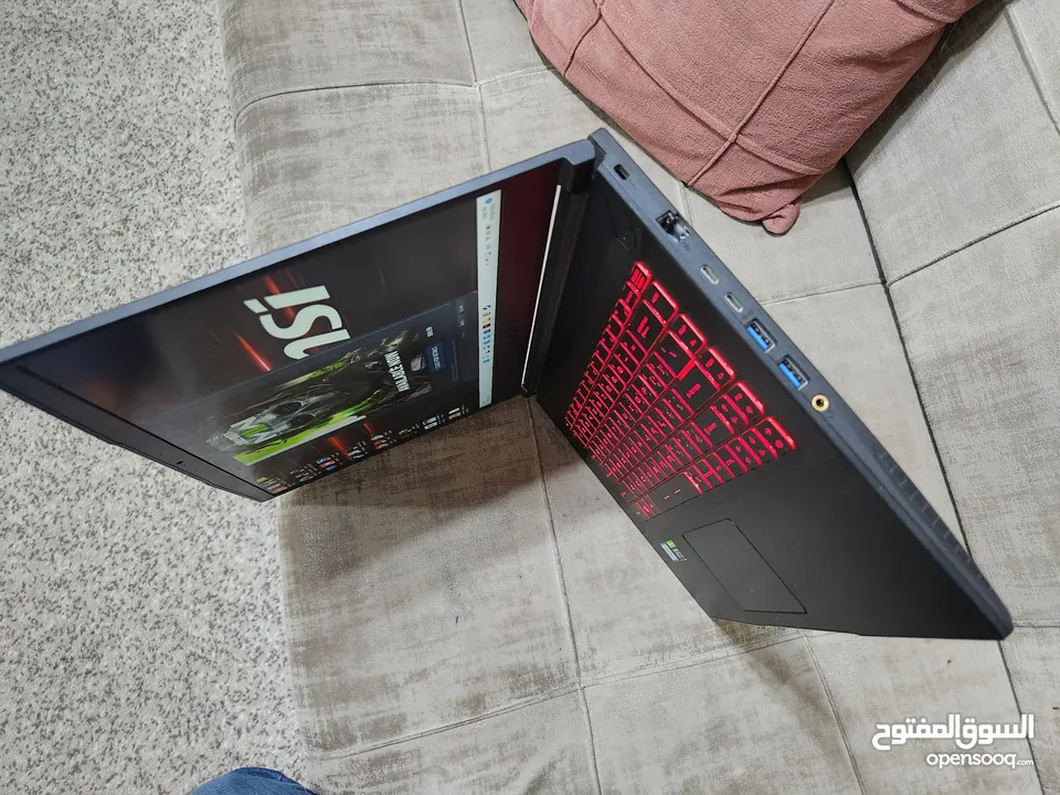 لابتوب كيمنك MSI laptop gaming core i7 RtX 2060