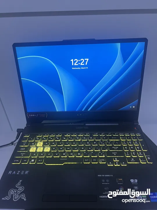 لابتوب ايسوس قيمنق تف 15 حالة وكالة سعر حرق asus tuf f15 gaming laptop for sale amazing condition