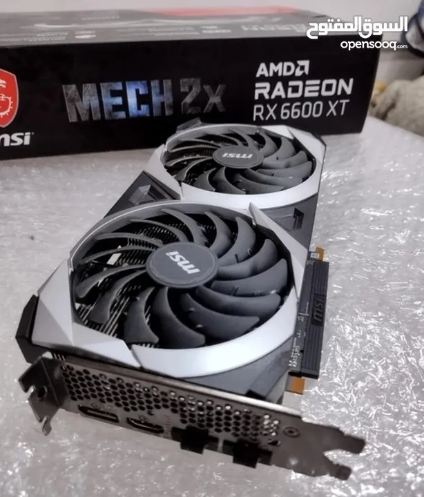 msi radeon RX 6600 XT mech 2x 8g oc