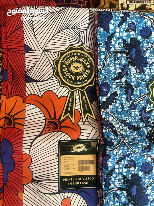 African Fabric 100% Cotton Fabric African 6 Yards