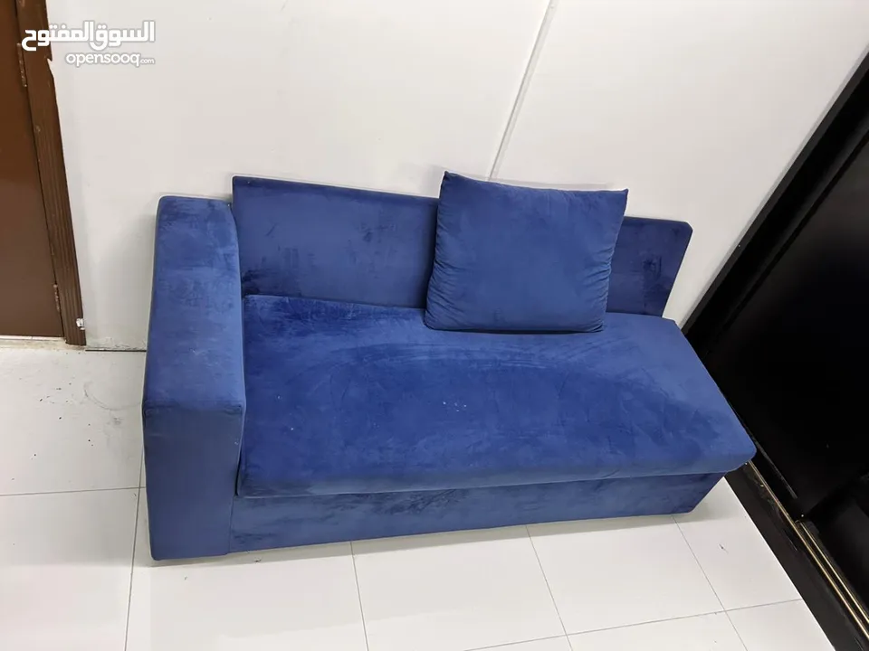 Sofa light weight blue colour