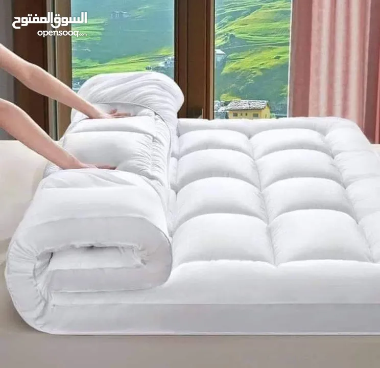 لبادة الفرشة الفندقية
