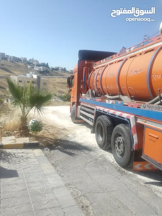 صهريج نضح سحب جوار امتصاصيه في عمان