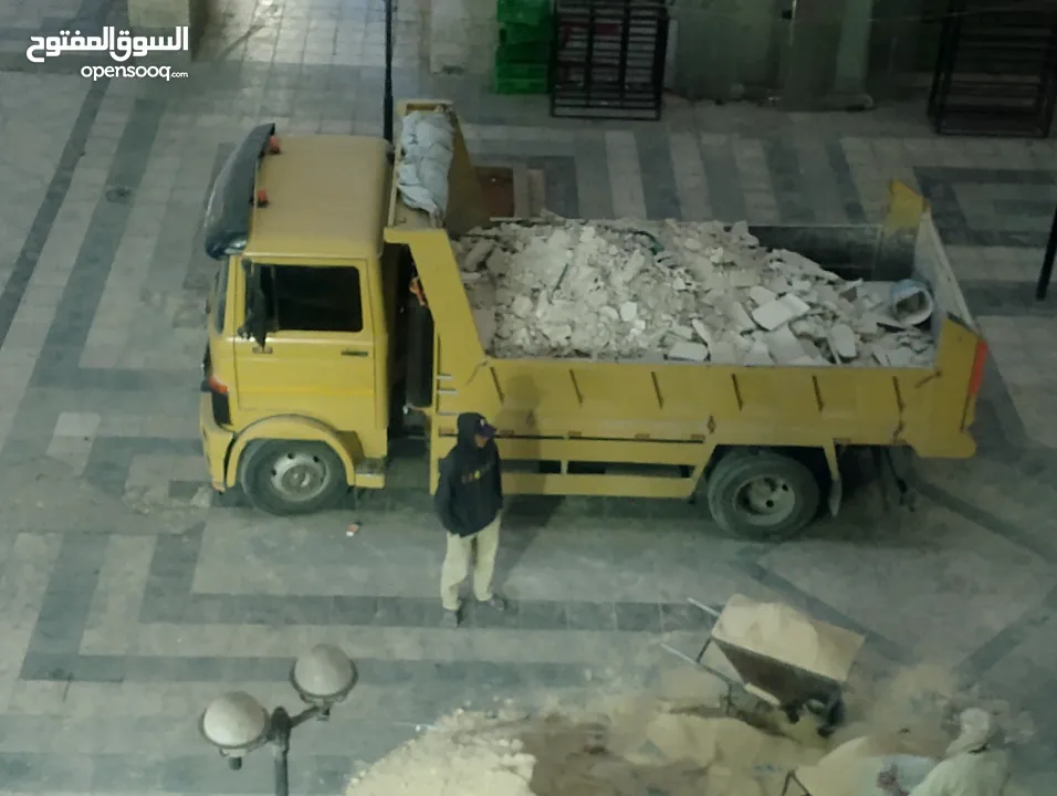 قلاب 5 متر لنقل مواد البناء والطمم خدمة 24 ساعه