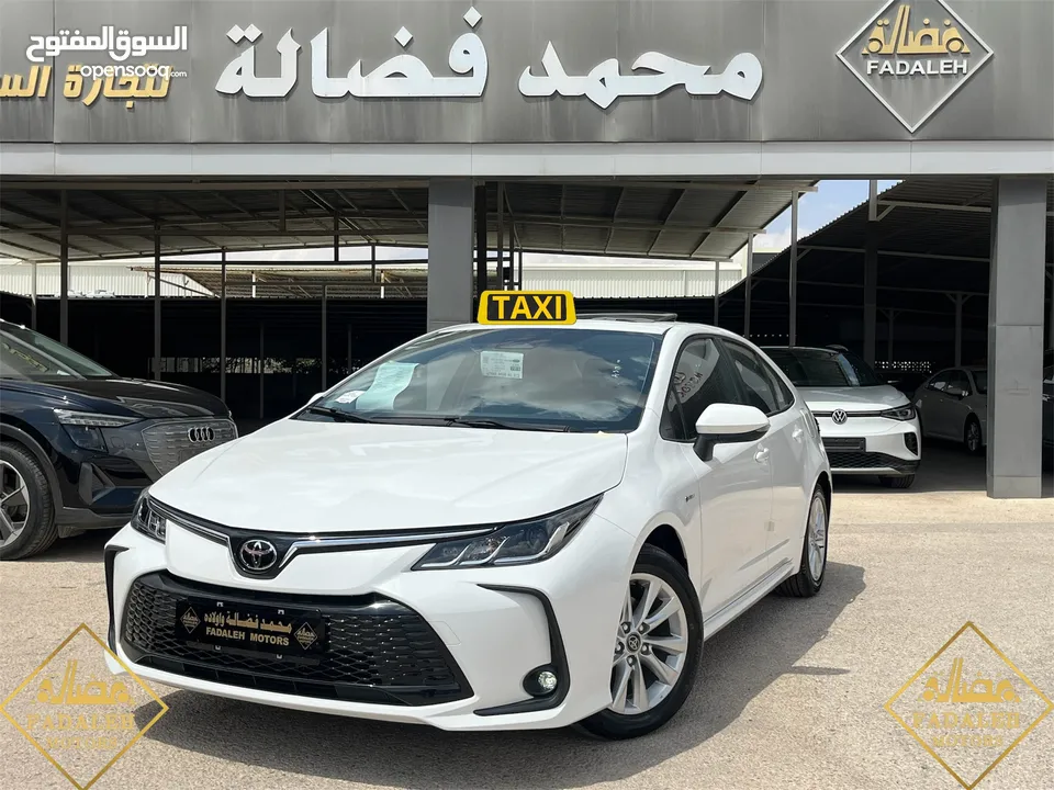 اقساط تويوتا كورولا هايبرد 2025 زيرو بدون دفعة اولى للعمومي في حال وجود الطبعة