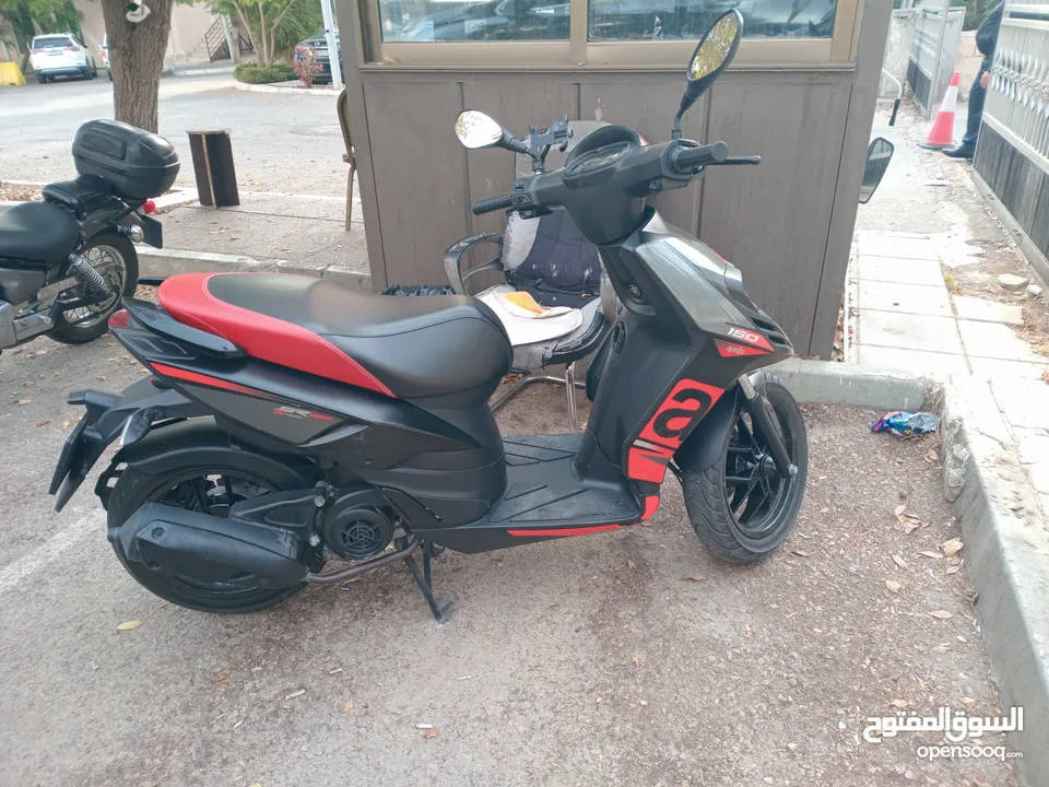 سكوتر أبريليا 2020 / 155cc /حصان 12 بحال الوكالة