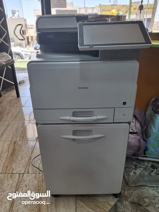 طابعة Ricoh MP C307 PCL 6 ملون و ابيض و اسود