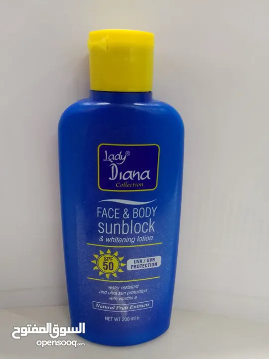 Cosmo lady Diana sunscreen lotion