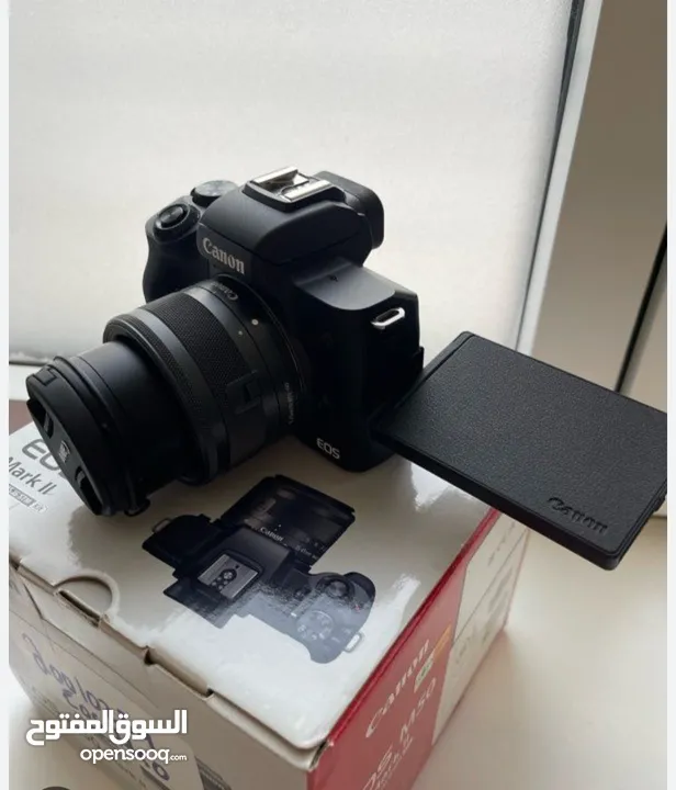 Canon EOS M50 Mark II Mirrorless Camera for Sale – 24.1MP, 4K VideoWi-Fi