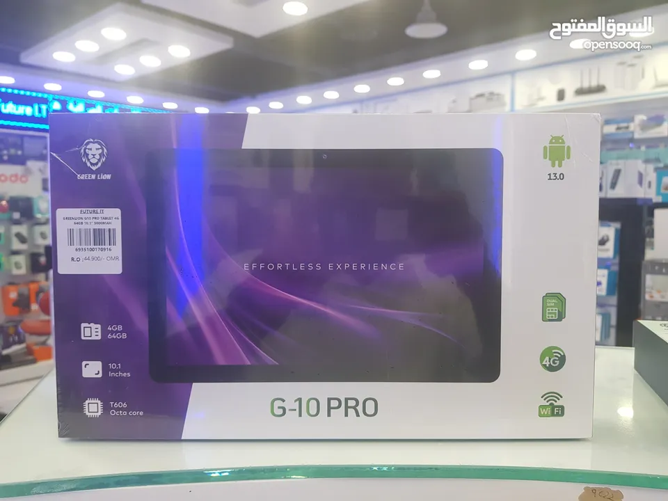Green lion G-10 Pro Tablet android 13.0 4fb ram 64gb storage LTE 4G daul sim