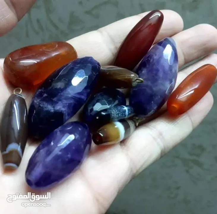 خواتم فضه مطعمه بالحجر الكريم