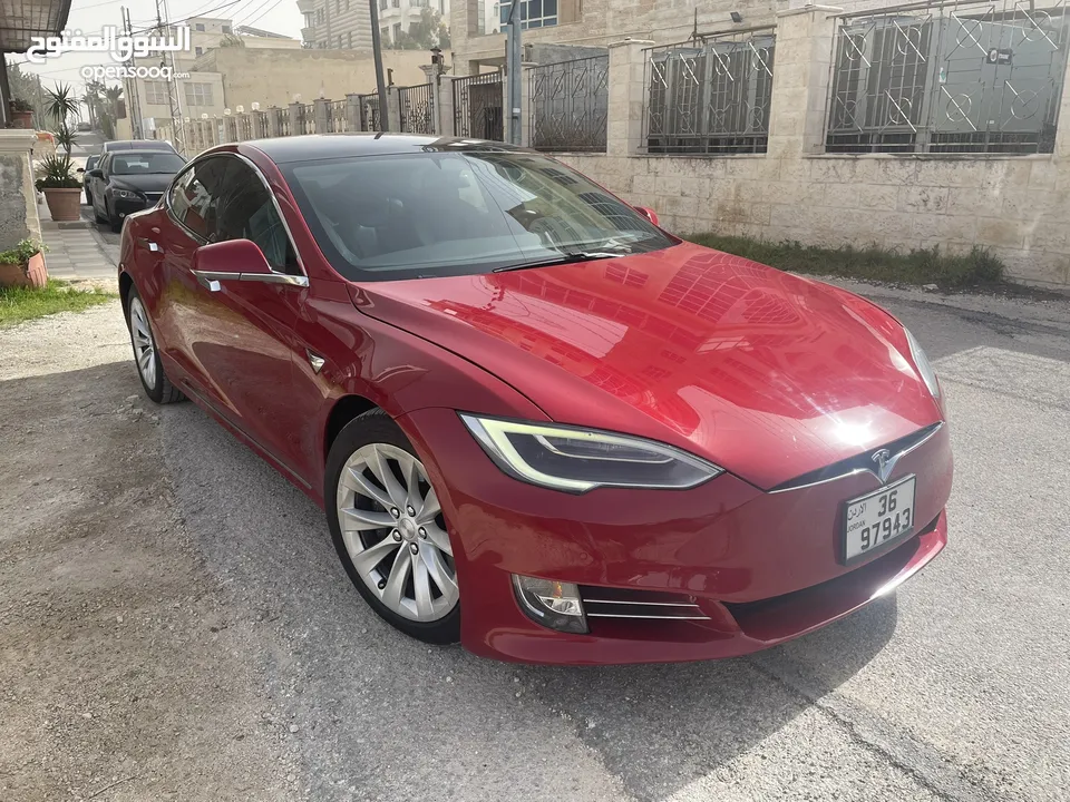 Tesla model S 75D 2017  تيسلا