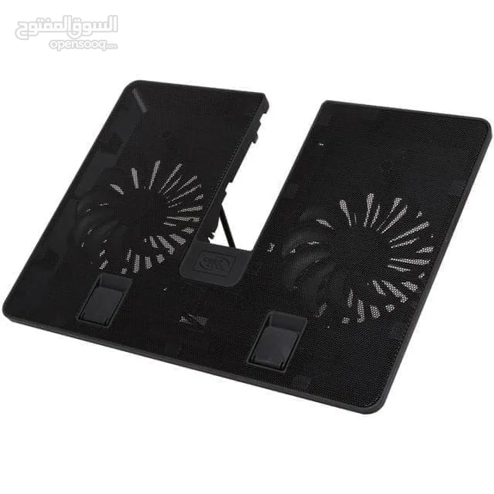 ستاند الابتوب مع مراوح التبريد deepcool الأعلى كفاءة