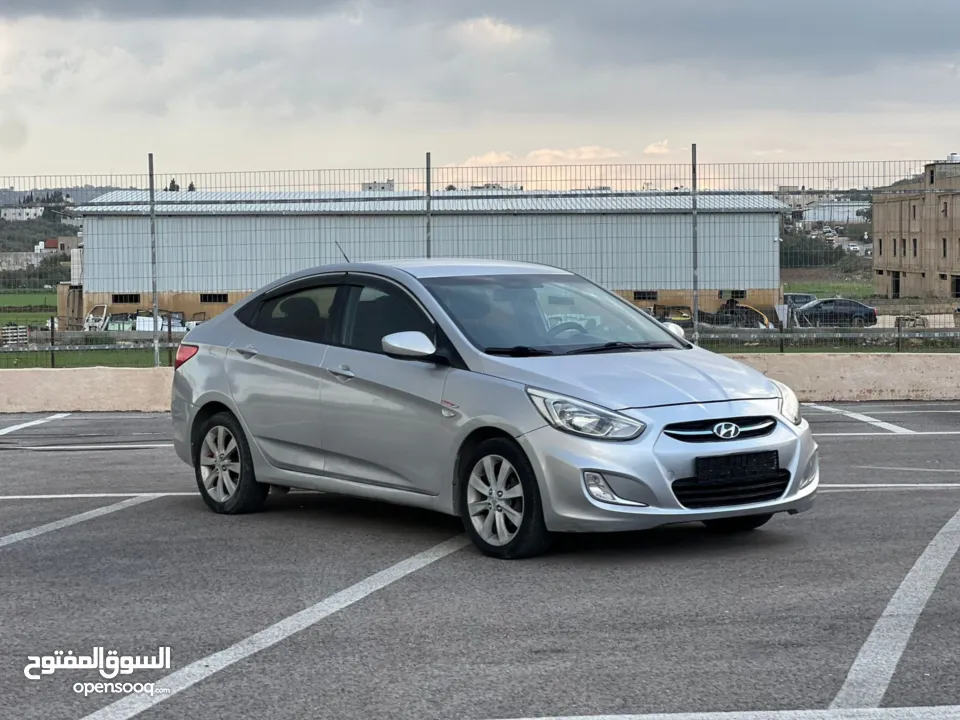 هونداي اكسنت ديزل 1600 اتوماتيك 7 غيار  2016