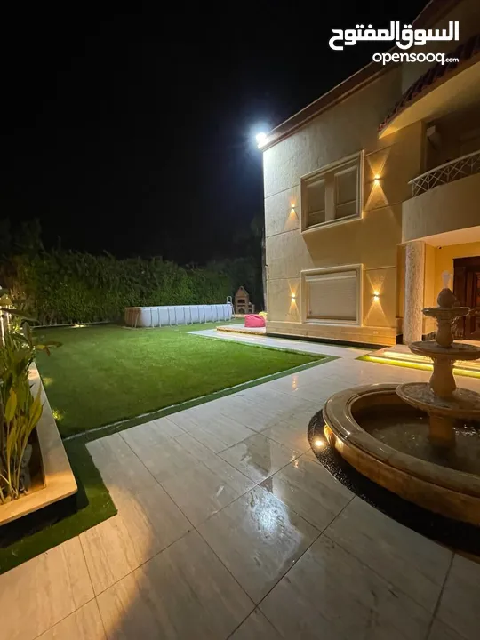 Fully furnished (Ultra Super Lux) Luxurious Villa in Rehab فيلا مفروشه للايجار فى مدينة الرحاب