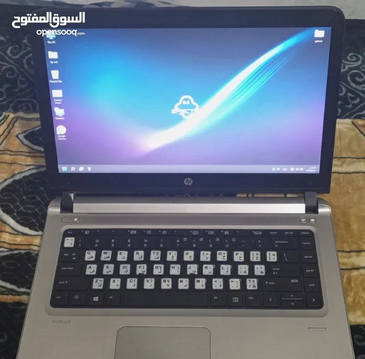 لاب توب hp الجيل السادس مستعمل بحالة الوكالة