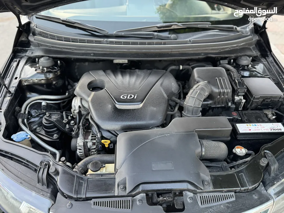 كيا فورتي للبيع بحالة ممتازه  Kia Forte 2013 لون اسود فحص كامل