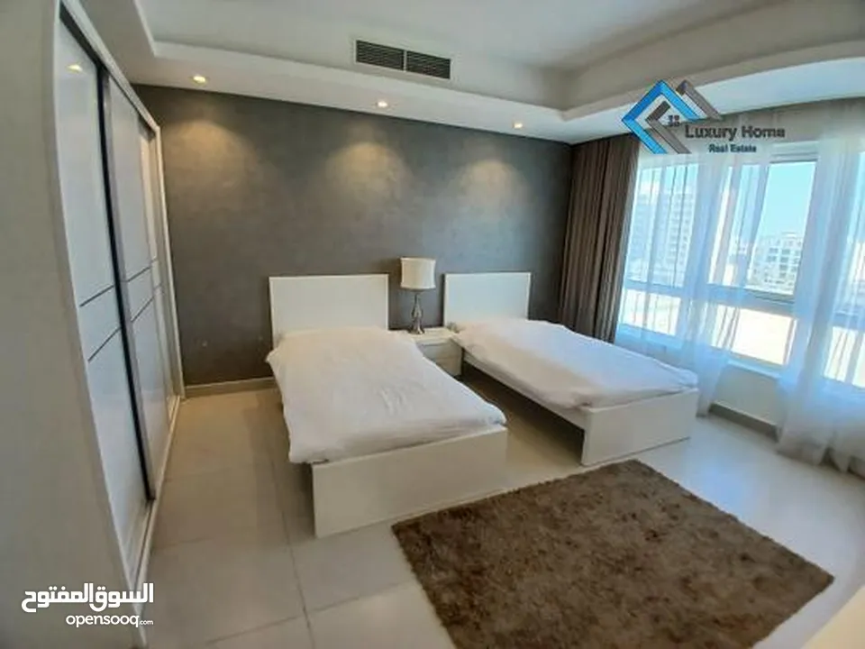 Fully Furnished 2BHK Flat for Rent in Amwaj - Comfortable Living in a Prime Location................