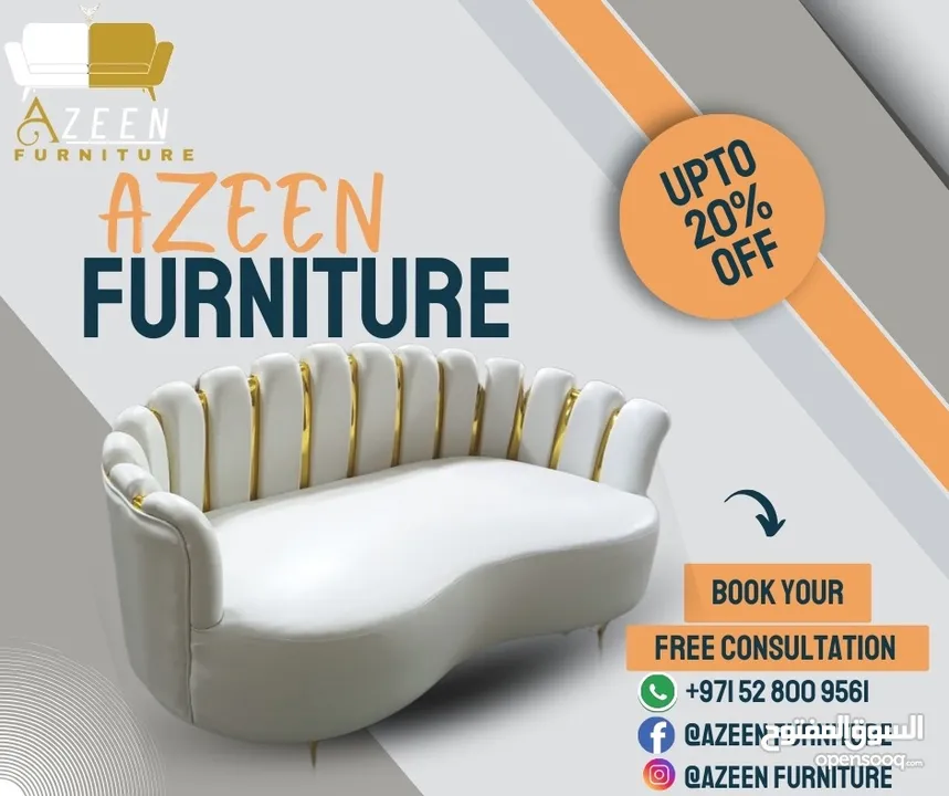 Sofa upholstery and customization of sofa and curtains  Get luxury in your budget