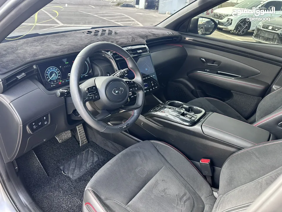 هونداي توسان N-Line    2023/ فل الفل بدون فتحة سقف بانوراما  فل مسكر