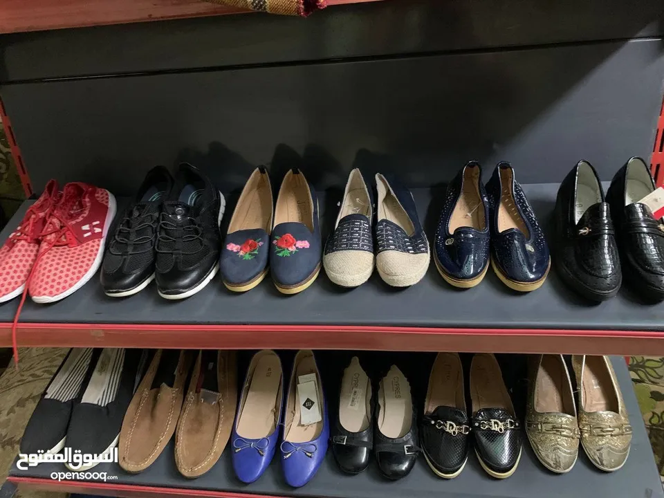 مجموعة أحذية جديد رجالي وستاتي وأطفال 182 قطعة