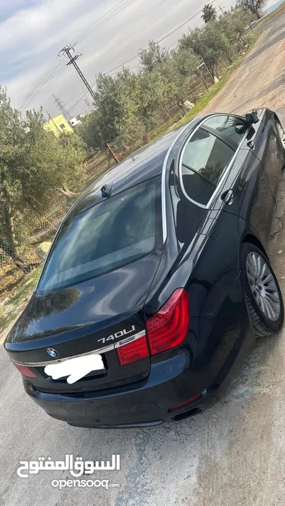 ‏BMW 740Li 2012 FULL OPTION فحص كامل ( 7 جيد بدون ملاحظات ) السيارة وارد الشركة و مميزة جدا