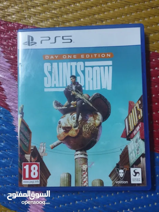 سلام عليكم قرص ps5 مراوس saints row الوصف مهم