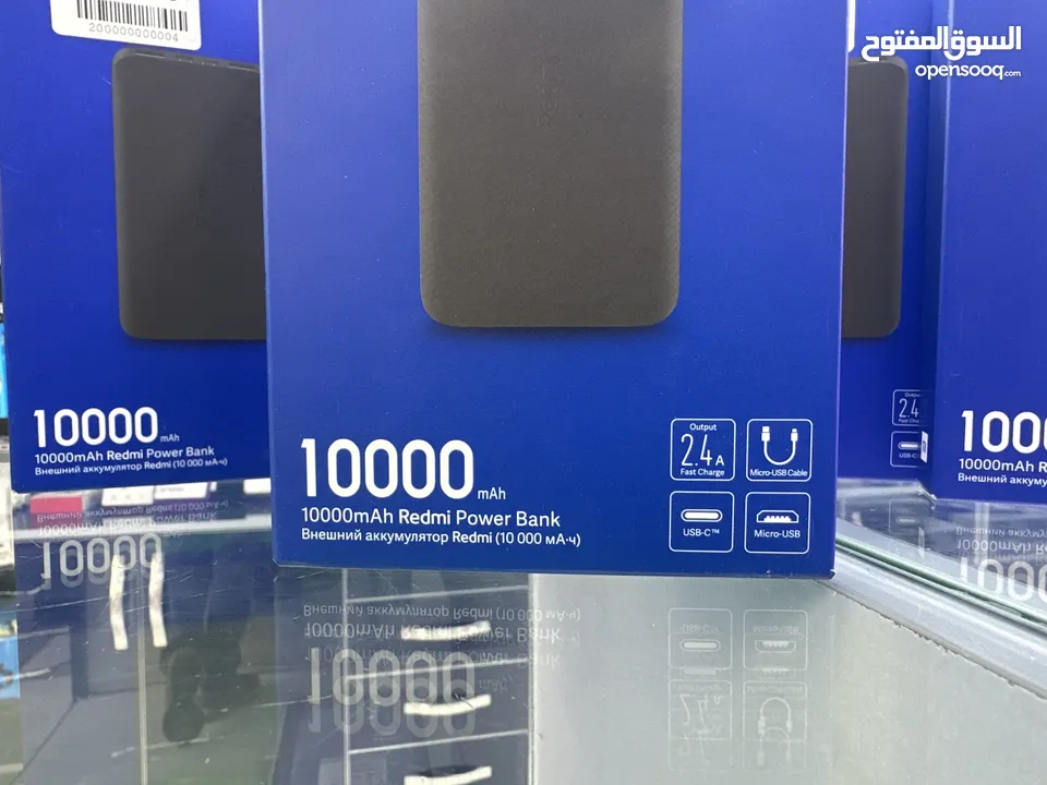 Power Bank mi (10000Amh) باور بانك شاومي الاصلي   توصيل داخل عمان الغربية و اسعار رمزية للمناطق