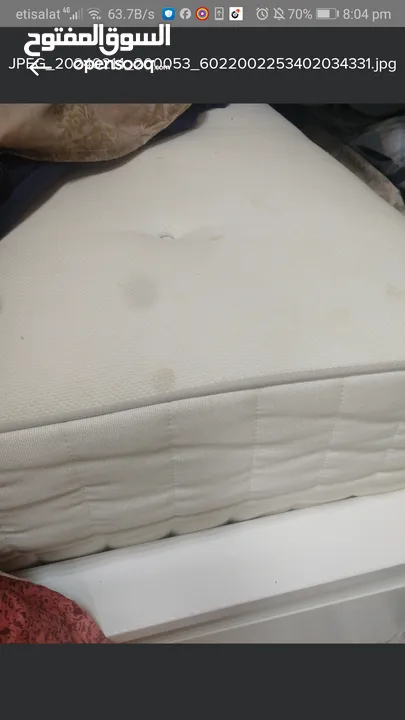Ikea bed with ikea mattress urgent sale