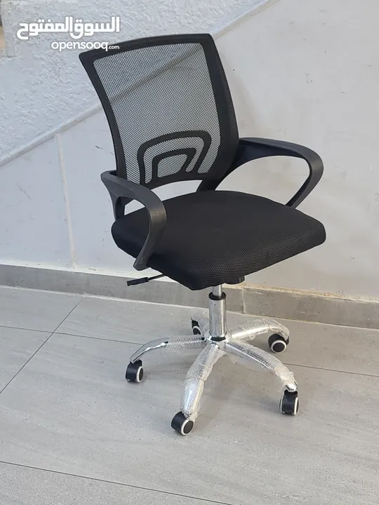 كرسي مساعد طبي للدراسة والساعات الطويل بتصميم طبي وكفالة سنة  \ Assistant Manager Mesh Chair