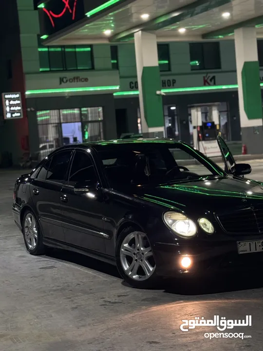 مرسيدس E200 2007 للبيع Mercedes E200  افانغارد 2007 E63 Amg kit Avantgard