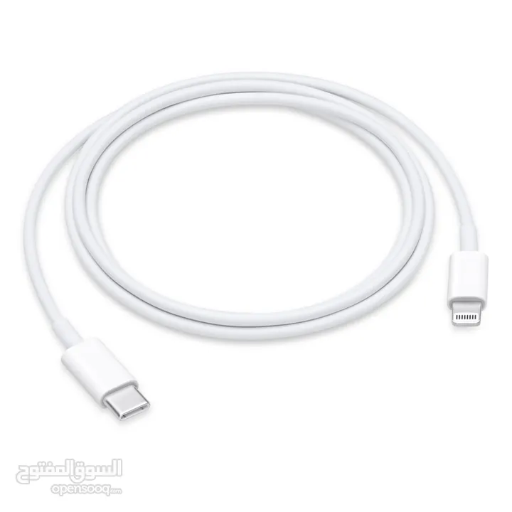 كيبل شاحن ايفون اصلي 100% بحال الوكالة iPhone charging cable