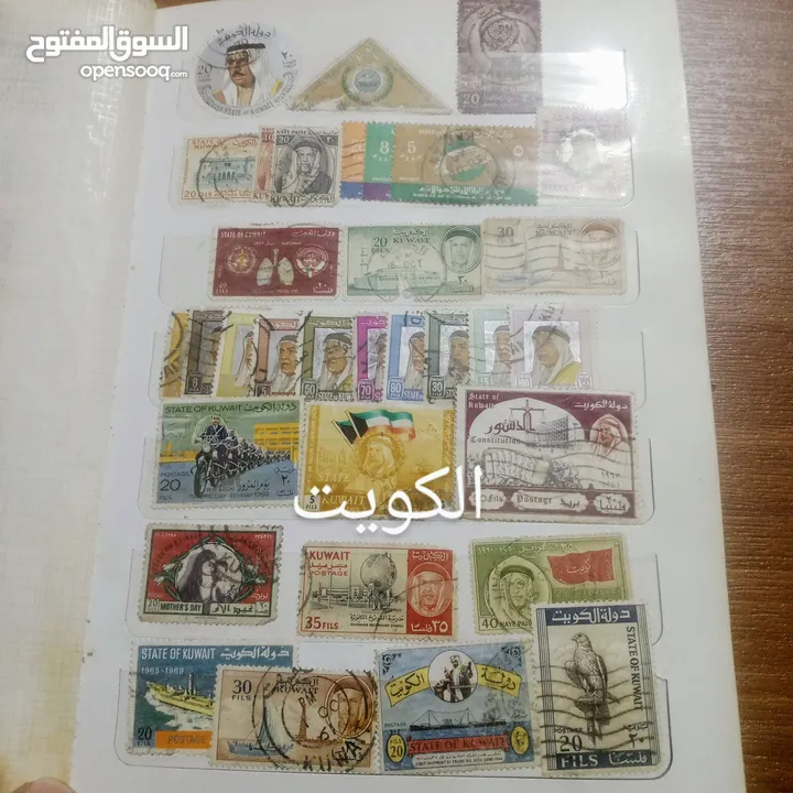 مجموعة طوابع مميزة جدا للبيع دفتر مرتب بعضها عمره اكثر من 100 عام وبسعر مميز جدا تابع الصور المرفقة