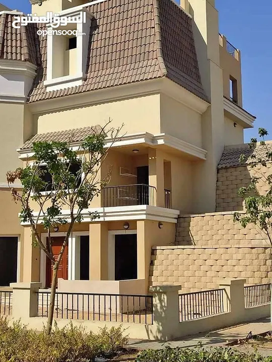 اس فيلا كورنر 212م للبيع فى كمبوند سراي المستقبل سيتي بخصم 120% لزيادة المقدم Sarai New Cairo