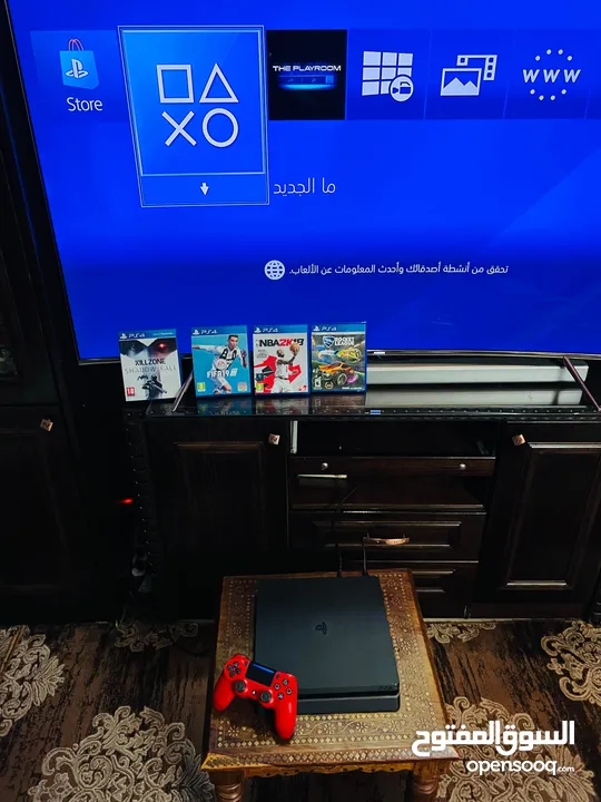 Playstation 4 Slim  بلاستينش 4 سلم